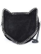 Stella Mccartney 'falabella' Cat Crossbody Bag, Women's, Black