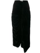 Loyd/ford Pleated Asymmetric Skirt - Black