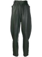 Versace Pre-owned 1980's Balloon-leg Trousers - Green