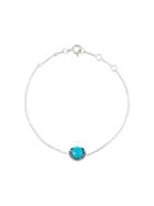 Christina Debs Chalcedony And Diamond Bracelet, Women's, Metallic