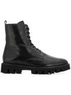 Hogl Lace-up Cargo Boots - Black