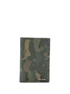 Paul Smith Naked Lady Camouflage Cardholder - Green