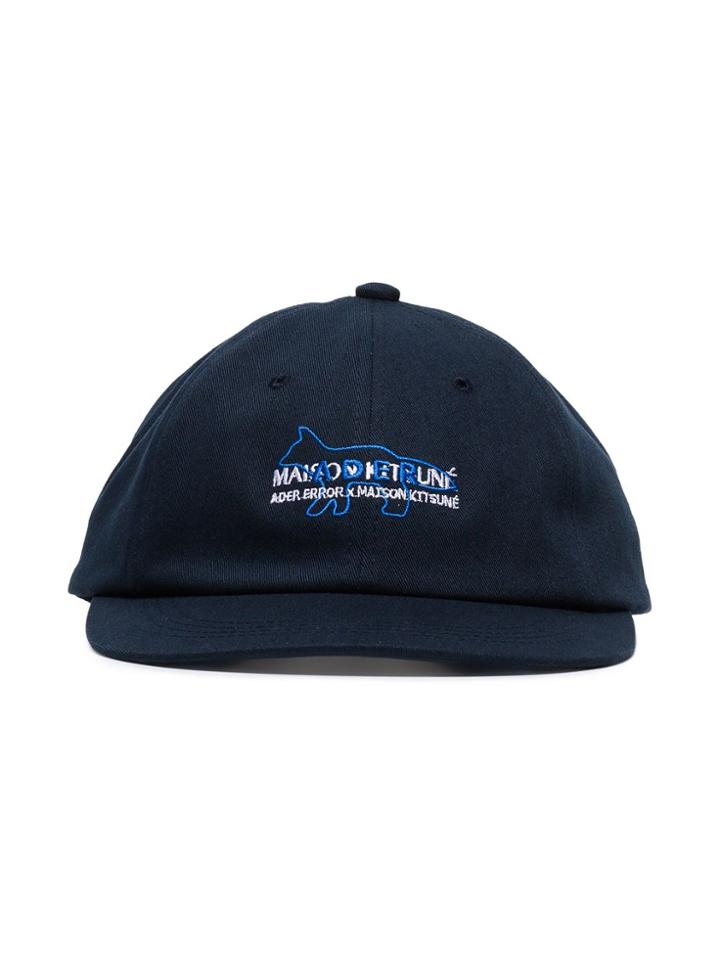 Maison Kitsune X Ader Error X Ader Error Baseball Cap - Blue