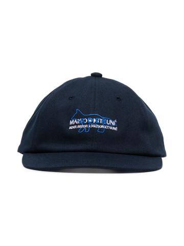 Maison Kitsune X Ader Error X Ader Error Baseball Cap - Blue