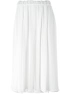 Victoria Beckham Pleated Cropped Trousers