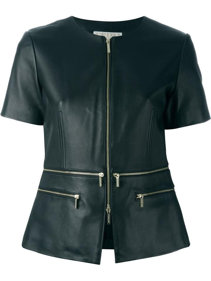 Michael Michael Kors Shortsleeved Zipped Jacket