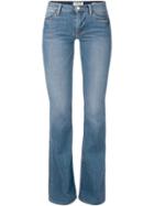 Frame Denim Le High Flare Jeans, Women's, Size: 30, Blue, Cotton/polyester/spandex/elastane/lyocell