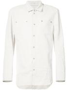 Taichi Murakami Pocket Snap-button Shirt - Grey