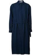 Jil Sander Shirt Dress, Women's, Size: 34, Blue, Silk/viscose