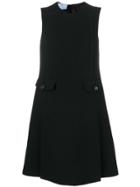 Prada Pocket Detail Dress - Black