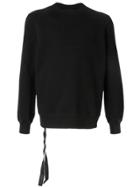 Unravel Project Logo Patch Sweatshirt - Black