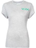 Off-white Shortsleeved Logo T-shirt - Grey