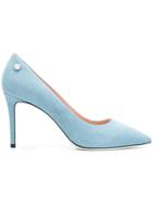 Pollini Pointed Toe Pumps - Blue