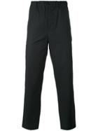 Lucio Vanotti Straight Trousers - Black