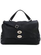 Zanellato - Large 'postina' Bag - Women - Leather - One Size, Blue, Leather