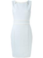 Blugirl - Embellished Fitted Dress - Women - Cotton/acrylic/polyamide/other Fibers - 44, Blue, Cotton/acrylic/polyamide/other Fibers