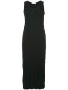 Roarguns Textured Jersey Dress - Black