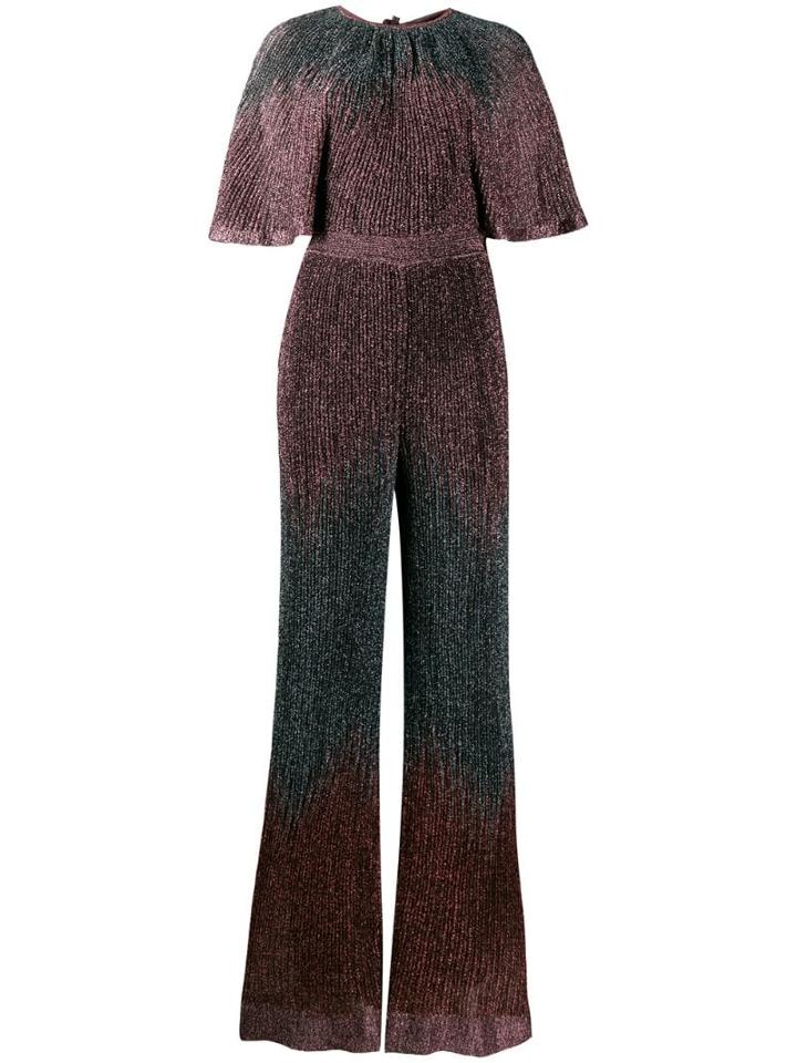 M Missoni Glitter Jumpsuit - Purple