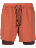 Nike Short Layered Shorts - Brown