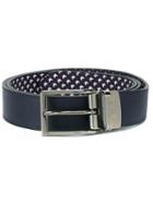 Fefè - Buckled Belt - Unisex - Leather - One Size, Blue, Leather