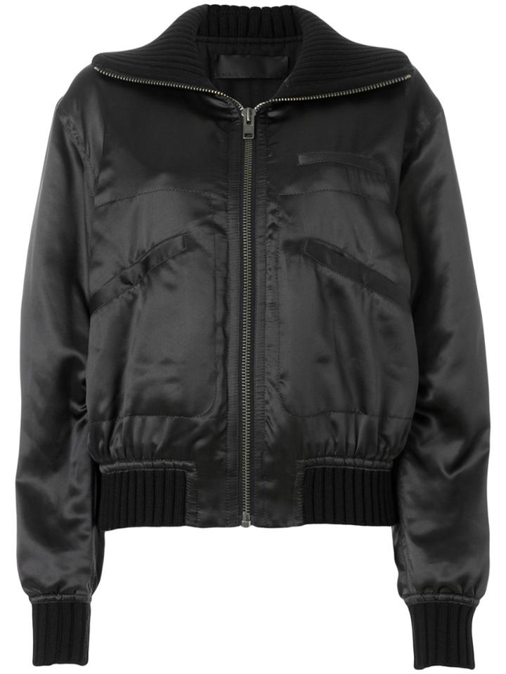 Haider Ackermann Silky Bomber Jacket - Black