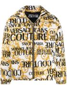 Versace Jeans Couture Archive Print Padded Jacket - White