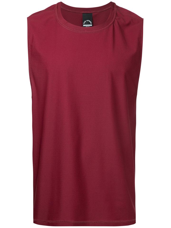 The Upside - Stealth Muscle Tank - Men - Nylon/spandex/elastane - L, Red