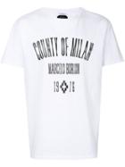 Marcelo Burlon County Of Milan - Jak T-shirt - Men - Cotton/polyester - S, White, Cotton/polyester