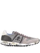 White Premiata Eric Lace-up Sneakers - Grey