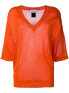 Knitted Top - Women - Viscose - S, Yellow/orange, Viscose, Christian Wijnants
