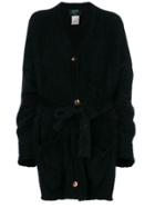 Jean Paul Gaultier Vintage Belted Cardi-coat - Black