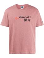 Les Hommes Logo T-shirt - Pink