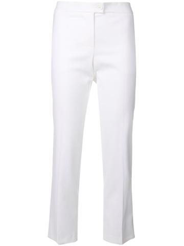 Blugirl Slim Cropped Jeans - White