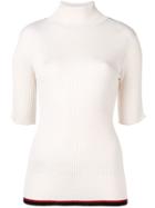 Cashmere In Love Shortsleeved Sweater - White