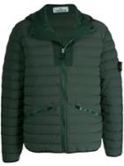 Stone Island Compass Badge Padded Jacket - Green