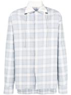 Lanvin Drawstring Collar Shirt - Blue