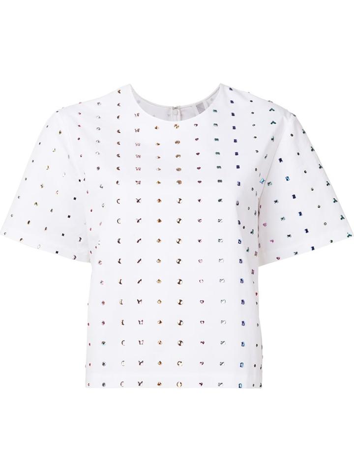 Rosie Assoulin Crystal Embellishments T-shirt
