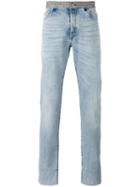 Maison Margiela Re-edition Contrast Waistband Jeans, Men's, Size: 30, Blue, Cotton
