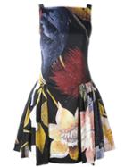 Vivienne Westwood Anglomania 'degass' Flowers Dress, Women's, Size: 38, Cotton