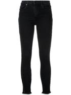 Nobody Denim Cult Comfort Skinny Ankle Velvet Edge - Black