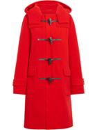 Mackintosh Red Wool Blend Duffle Coat Lm-007s