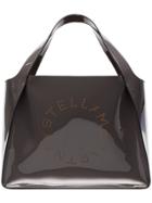 Stella Mccartney Logo Print Small Tote Bag - Grey