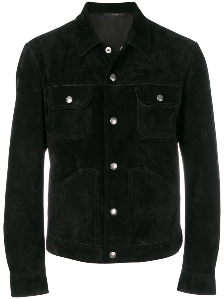 Tom Ford Buttoned Jacket - Black