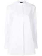 Joseph Mandarin Collar Shirt - White