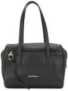 Salvatore Ferragamo Large Gancio Hobo Bag, Women's, Black