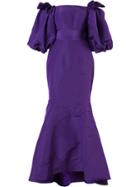 Bambah Balloon Gown - Pink & Purple