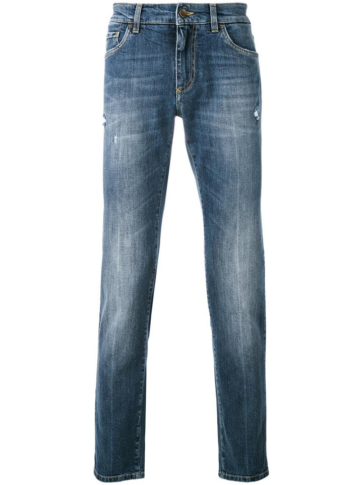 Classic Jeans - Men - Cotton/spandex/elastane - 50, Blue, Cotton/spandex/elastane, Dolce & Gabbana