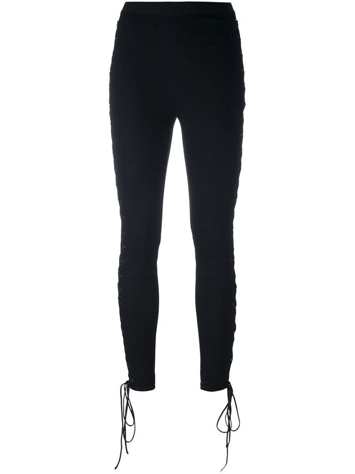Unravel Side Lace-up Trousers