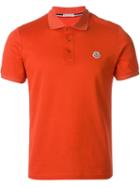 Moncler Logo Polo Shirt, Men's, Size: Xl, Red, Cotton