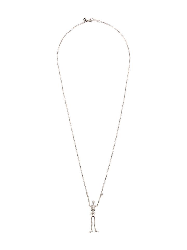 Vivienne Westwood Skeleton Necklace - Metallic